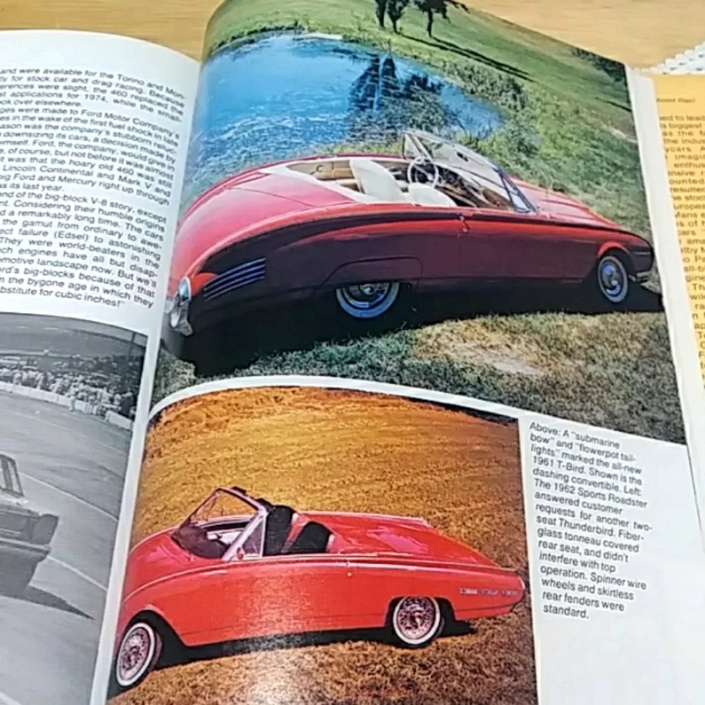 Ford Automobiles - Great Cars from Ford, collectible vintage hardback